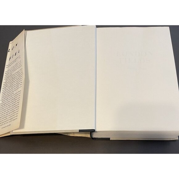 London Fields by Martin Amis Signed First American Edition - Picture 3 of 16